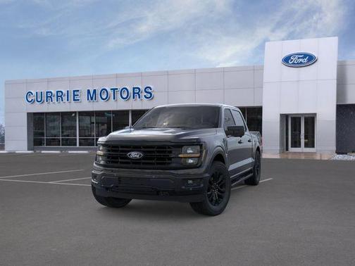 Agate Black Metallic 2025 Ford F-150 XLT
