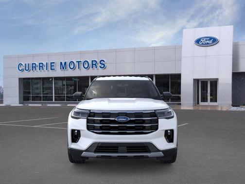 Star White Metallic Tri-Coat 2026 Ford Explorer Active