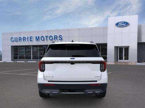 Star White Metallic Tri-Coat 2026 Ford Explorer Active