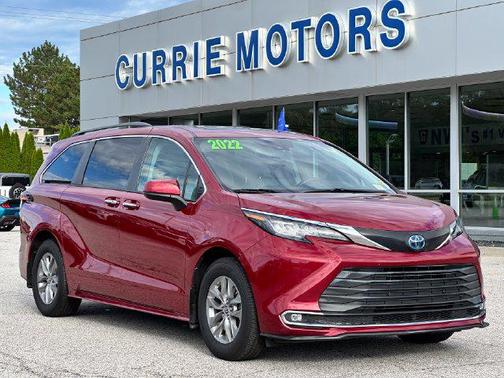 Ruby Flare Pearl 2022 Toyota Sienna XLE