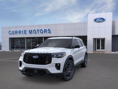 Space White Metallic 2026 Ford Explorer ST