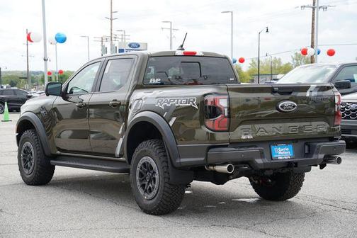 Shelter Green Metallic 2026 Ford Ranger Raptor