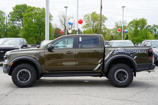 Shelter Green Metallic 2026 Ford Ranger Raptor