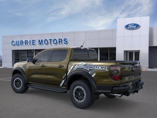 Shelter Green Metallic 2026 Ford Ranger Raptor