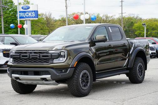 Shelter Green Metallic 2026 Ford Ranger Raptor