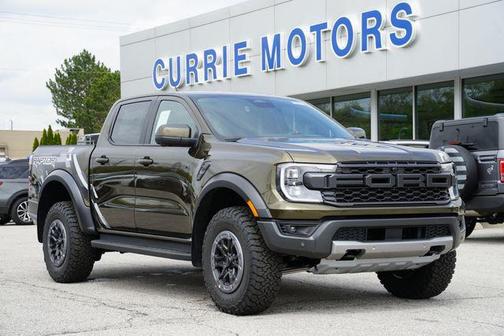 Shelter Green Metallic 2026 Ford Ranger Raptor
