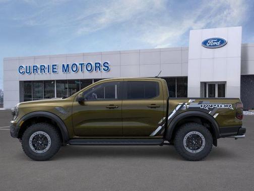 Shelter Green Metallic 2026 Ford Ranger Raptor