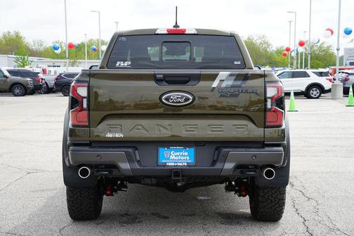 Shelter Green Metallic 2026 Ford Ranger Raptor