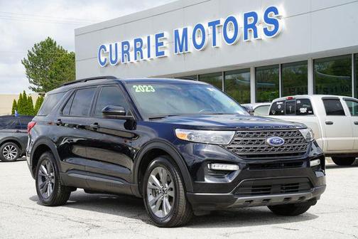 Agate Black Metallic 2023 Ford Explorer XLT