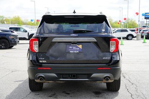Agate Black Metallic 2023 Ford Explorer XLT