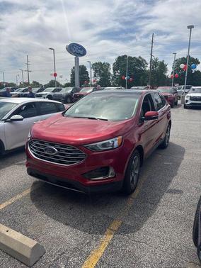 Rapid Red Metallic Tinted Clearcoat 2020 Ford Edge SEL