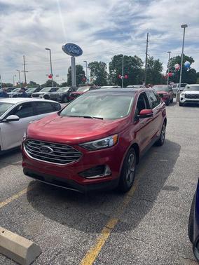 Rapid Red Metallic Tinted Clearcoat 2020 Ford Edge SEL
