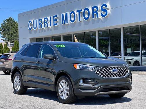 Forged Green Metallic 2023 Ford Edge SEL