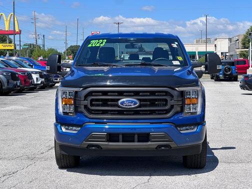 Atlas Blue Metallic 2023 Ford F-150 XLT