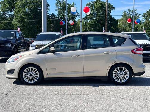 White Gold Metallic 2017 Ford C-Max Hybrid SE