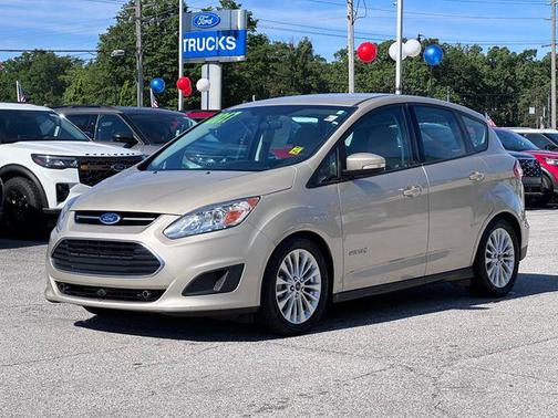 White Gold Metallic 2017 Ford C-Max Hybrid SE