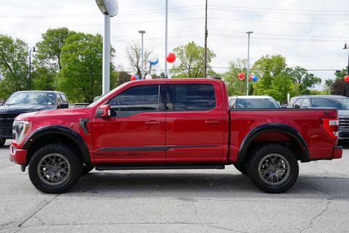 Rapid Red Metallic Tinted Clearcoat 2022 Ford F-150 Lariat