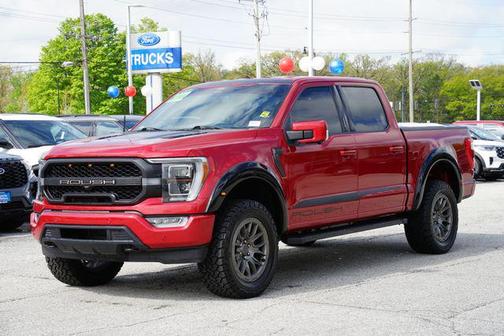 Rapid Red Metallic Tinted Clearcoat 2022 Ford F-150 Lariat