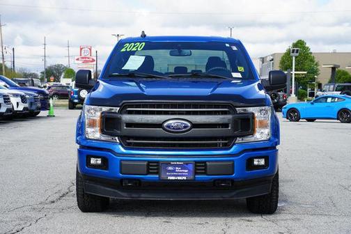 Velocity Blue Metallic 2020 Ford F-150 XLT