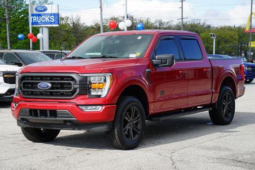 Rapid Red Metallic Tinted Clearcoat 2022 Ford F-150 XLT