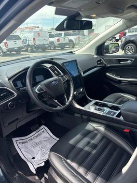 Stone Blue Metallic 2023 Ford Edge SEL