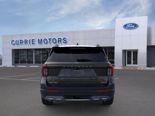 Agate Black Metallic 2026 Ford Explorer Active w/200A Pkg