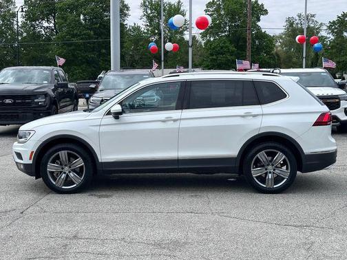 Pure White 2021 Volkswagen Tiguan 2.0T SEL