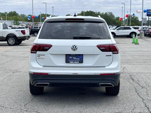 Pure White 2021 Volkswagen Tiguan 2.0T SEL