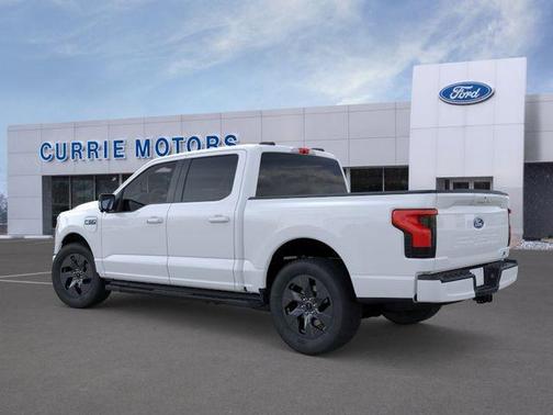 Oxford White 2025 Ford F-150 Lightning Flash