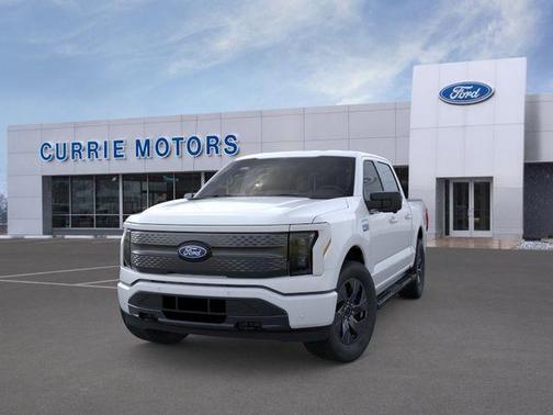 Oxford White 2025 Ford F-150 Lightning Flash