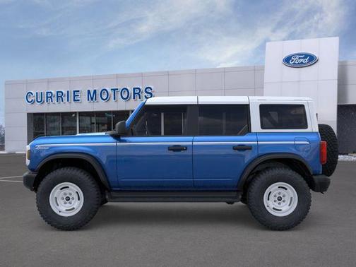 Velocity Blue Metallic 2026 Ford Bronco Heritage Edition