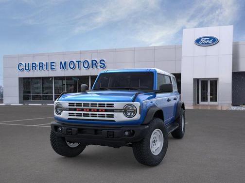 Velocity Blue Metallic 2026 Ford Bronco Heritage Edition