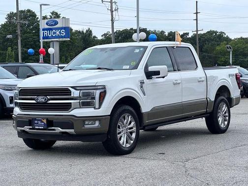 Star White Metallic Tri-Coat 2025 Ford F-150 King Ranch