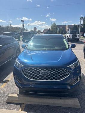 Atlas Blue Metallic 2024 Ford Edge SEL