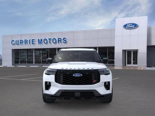 Star White Metallic Tri-Coat 2026 Ford Explorer ST