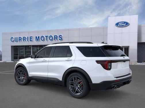 Star White Metallic Tri-Coat 2026 Ford Explorer ST