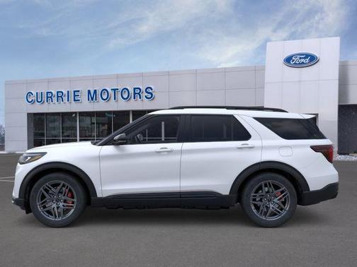 Star White Metallic Tri-Coat 2026 Ford Explorer ST