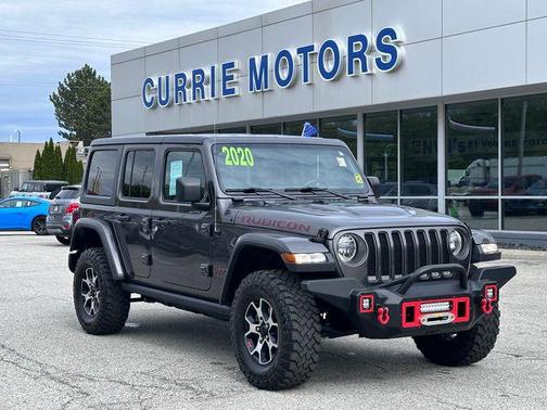 Granite Crystal Metallic Clearcoat 2020 Jeep Wrangler Unlimited Rubicon
