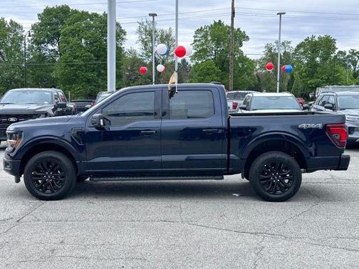 Antimatter Blue Metallic 2025 Ford F-150 XLT