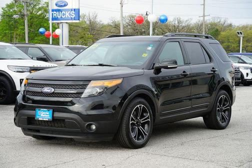 Tuxedo Black Metallic 2015 Ford Explorer Sport
