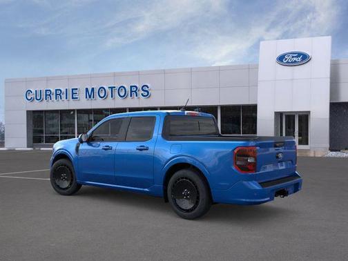 Velocity Blue 2025 Ford Maverick Lobo