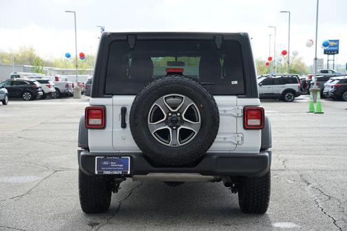 Bright White Clearcoat 2018 Jeep Wrangler Unlimited Sport