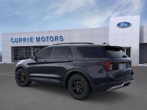 Agate Black Metallic 2026 Ford Explorer Tremor