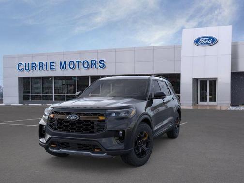 Agate Black Metallic 2026 Ford Explorer Tremor