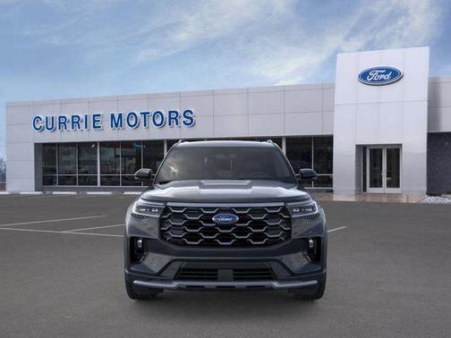 Agate Black Metallic 2026 Ford Explorer Platinum