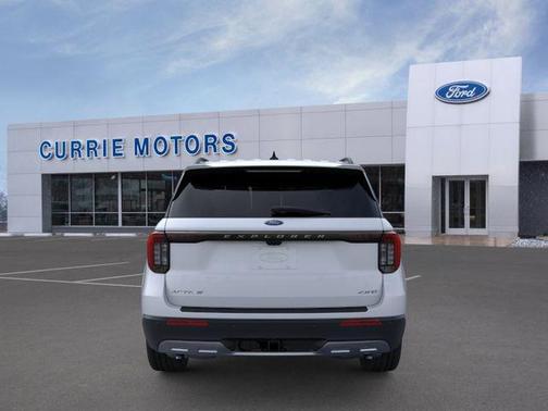Space White Metallic 2026 Ford Explorer Active