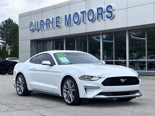 Oxford White 2023 Ford Mustang EcoBoost Premium