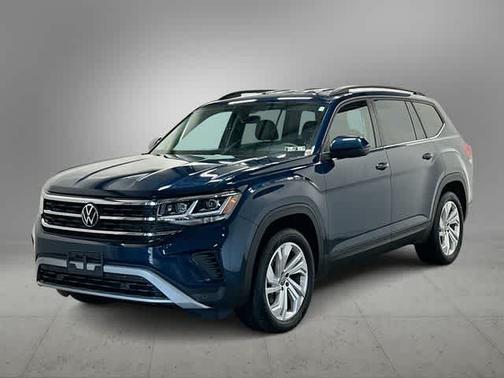 Tourmaline Blue Metallic 2023 Volkswagen Atlas 2.0T SE