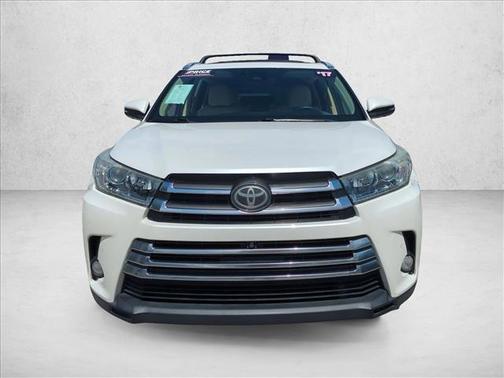 Blizzard Pearl 2017 Toyota Highlander Limited Platinum