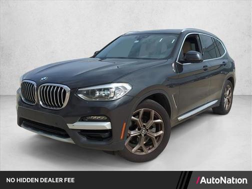 Dark Graphite Metallic 2021 BMW X3 sDrive30i